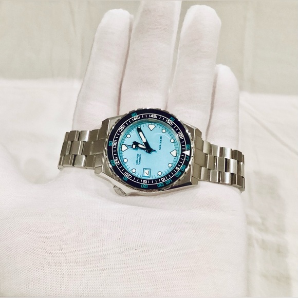 * SOLD * Seestern V3 S407 600T Ceramic Bezel Upgraded Version 200m NH35 Watch - Picture 6 of 16